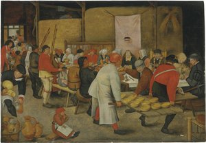 Das Hochzeitsfest von Pieter Brueghel the Younger
