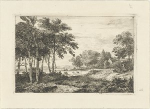 Landschaft mit Reiter von Pieter Casper Christ
