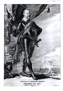 Porträt von Gustav Adolf der Große, König der Schweden (1592-1632), 1650 von Pieter Claesz Soutman