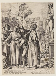 Das Martyrium des Heiligen Laurentius von Pieter Claesz. Soutman