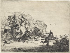Reiterkampf von Pieter Cornelisz. Verbeeck