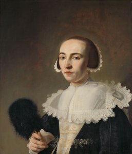 Porträt einer Frau von Pieter Dubordieu