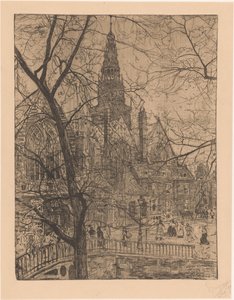 Alte Kirche in Amsterdam