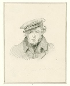 Selbstporträt von Pieter Gerardus van Os von Pieter Gerardus van Os