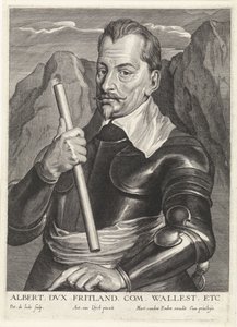 Albrecht von Wallenstein 1583-1634, ca. 1630 von Pieter I Jode de