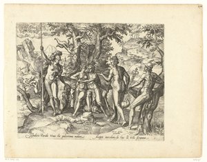 Das Urteil des Paris von Pieter Jalhea Furnius