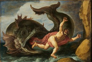 Jona und der Wal von Pieter Lastman