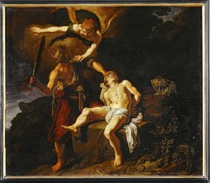 Das Opfer Abrahams von Pieter Lastman