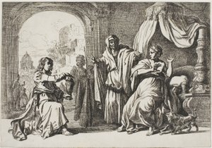 Sophonisba erhält den vergifteten Becher von Pieter Lastman