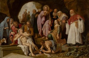 Die Auferweckung des Lazarus von Pieter Lastman
