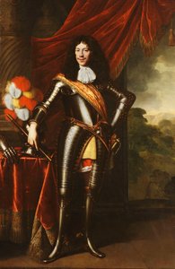 Porträt eines Gentlemans, möglicherweise ein Mitglied der Hohenzollern, Ganzkörper, in Rüstung von Pieter Nason