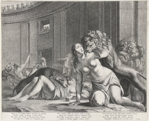 Daniel in der Löwengrube von Pieter Nolpe