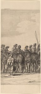 Einzug von Marie de Medici in Amsterdam [Tafel 5 von 6] von Pieter Nolpe
