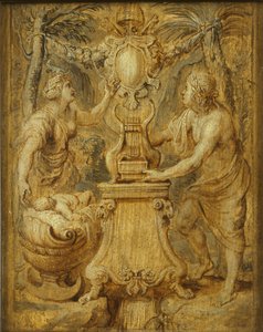 Cover von Matthiae Casimiri Sarbievii. Lyricorum Libri IV von Maciej Kazimierz Sarbiewski, 1632 von Pieter Paul Rubens