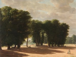 Der Eingang zum Park von Saint-Cloud, Paris von Pieter Rudolph Kleijn