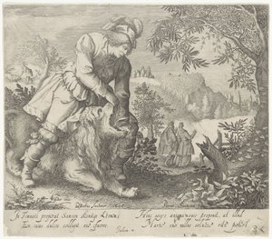 Simson und der Löwe