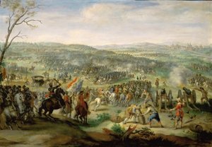 Die Schlacht am Weißen Berg am 8. November 1620, 1620 von Pieter Snayers
