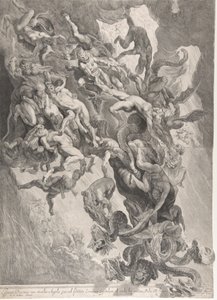 Der Fall der Verdammten, 1642 von Pieter Soutman