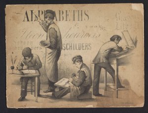 Album mit Schriftarten von Pieter Wilhelmus van de Weijer