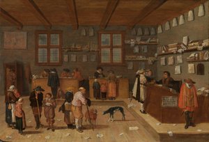 Das Büro des Anwalts von Pieter de Bloot