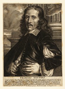 Porträt von Frans Wouters, flämischer Barockmaler, Kabinettmaler und Hofkünstler des römischen Kaisers