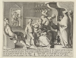 Allegorie auf die Bequemlichkeit