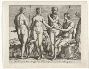 Das Urteil des Paris von Pieter de Jode (I)