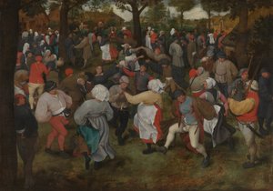 Der Hochzeitstanz von Pieter the Elder Bruegel
