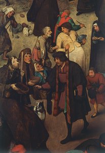 Der Kampf zwischen Karneval und Fasten von Pieter Bruegel the Elder