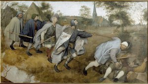Das Gleichnis von den Blinden - Gemälde