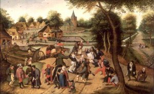 Rückkehr von der Kirmes