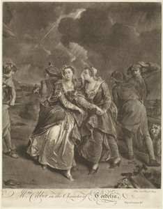 Schauspielerin Susannah Maria Cibber in der Rolle der Cordelia von Pieter van Bleeck