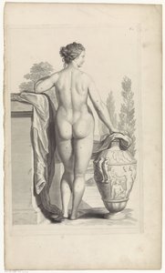 Studie des weiblichen Akts von Pieter van Gunst