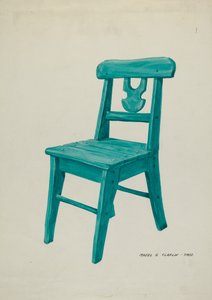 Stuhl, um 1937