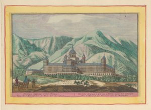Rückansicht des Escorial