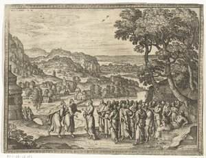 Christus antwortet den Jüngern des Johannes