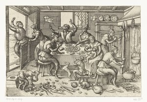 Magere Küche (Apenspel)