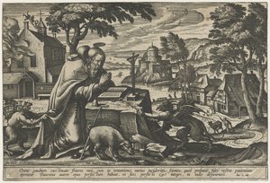 Die Versuchung des heiligen Antonius von Pieter van der Borcht (I)