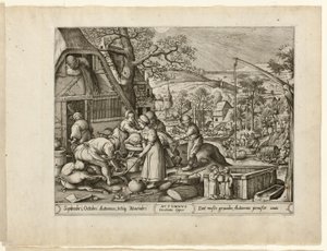 Herbst, aus Die vier Jahreszeiten von Pieter van der Heyden