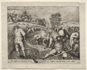 Die vier Jahreszeiten: Sommer, 1570 von Pieter van der Heyden