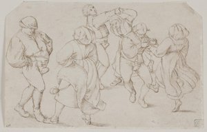 Der Hochzeitstanz von Pieter van der Heyden