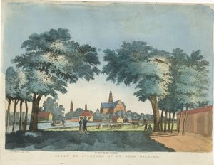 Blick auf Haarlem von Overveen
