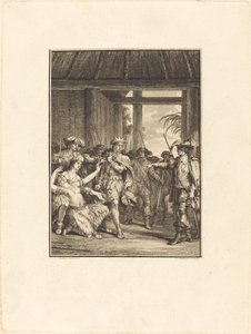 Die Entdeckung der Neuen Welt von Pietro Antonio Martini after Jean Michel Moreau