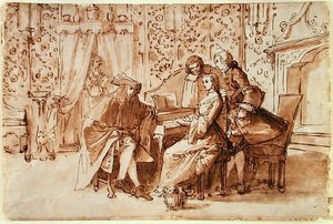 Eine Musikgesellschaft von Pietro Antonio Novelli