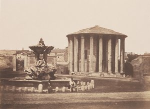 Tempel der Vesta von Pietro Dovizielli