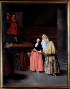 Der Scharlatan von Pietro Longhi