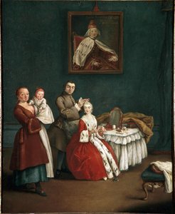 Der Friseur von Pietro Longhi