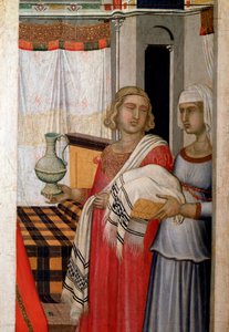 Geburt der Jungfrau (Detail)