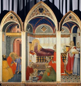 Geburt der Jungfrau Maria von Pietro Lorenzetti