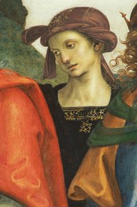 Jeremia (Detail) von Pietro Perugino